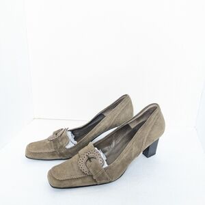 Costa Blanca suede heels